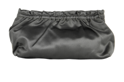 Prada Clutch, Satin, Grey, 8, DB, 2*